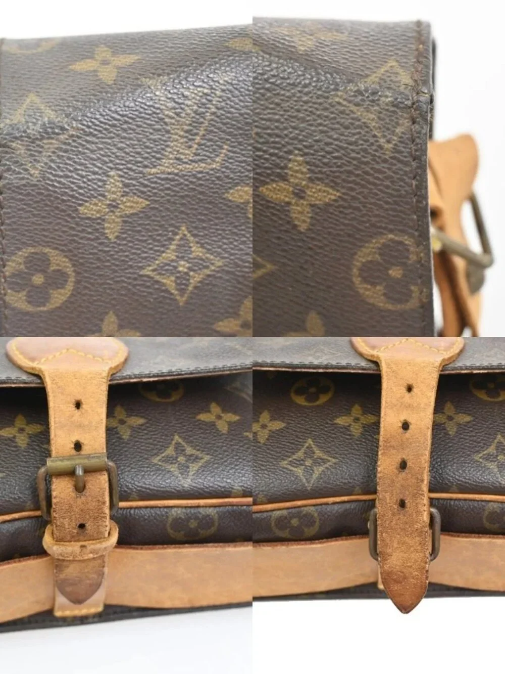 LOUIS VUITTON Cartouchiere GM Shoulder Bag Monogram Leather Brown M51252 64KC976 - Picture 8 of 16